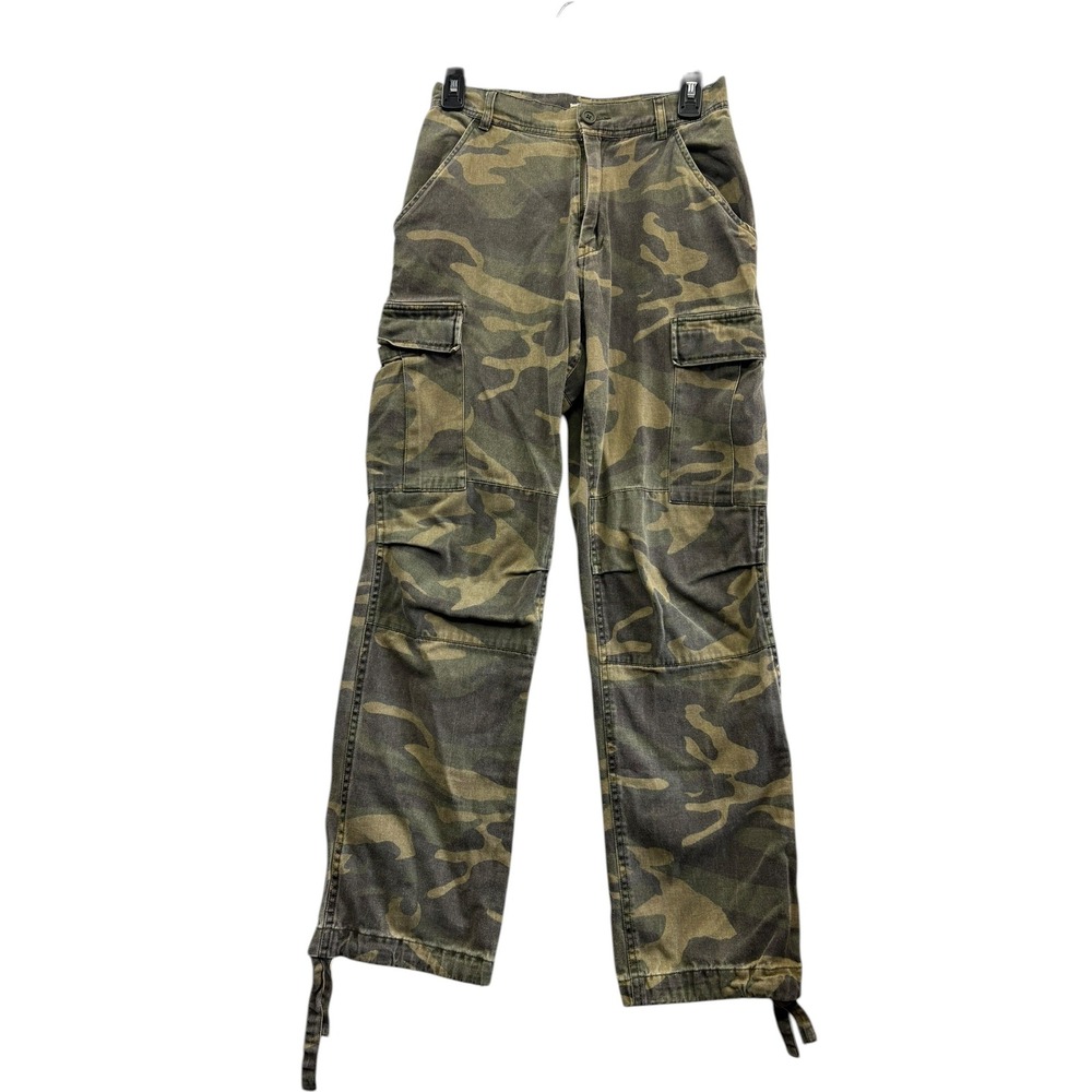 John Galt Brandy Melville Camo Cargo Pants Utility Streetwear Grunge Skater 29